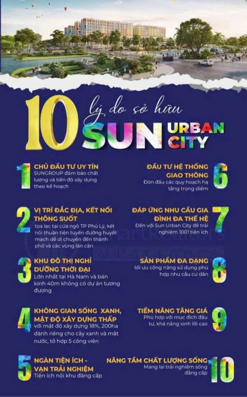 Biệt Thự, Nhà Phố, Liền Kề, Chung Cư - Dự Án Sun Urban City Hà Nam. - Ảnh 4