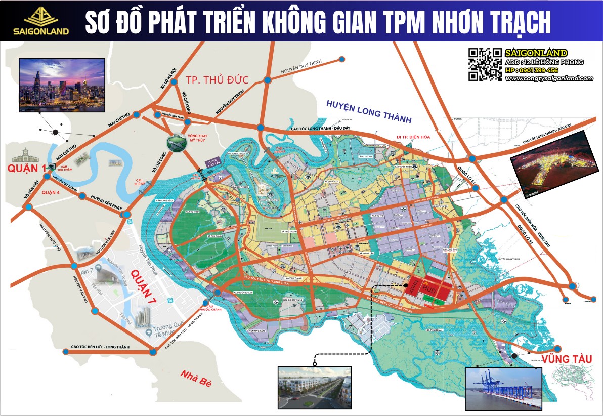 Saigonland Cần bán 20 nền đất dự án HUD và XDHN sổ sẵn với giá cực tốt tại Nhơn Trạch Đồng Nai. - Ảnh 2