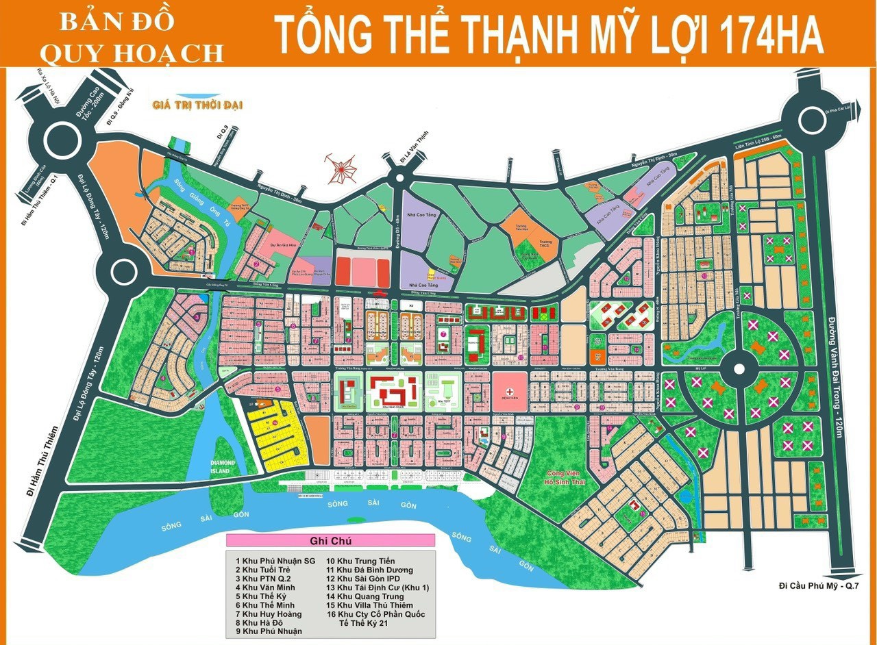 đất nền dự án Huy Hoàng ngay đảo Kim Cương Tp Thủ Đức - Ảnh chính