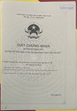 Chính chủ cần bán nhà đất Xã Đại Phước, Huyện Nhơn Trạch, Tỉnh Đồng Nai. - Ảnh 1