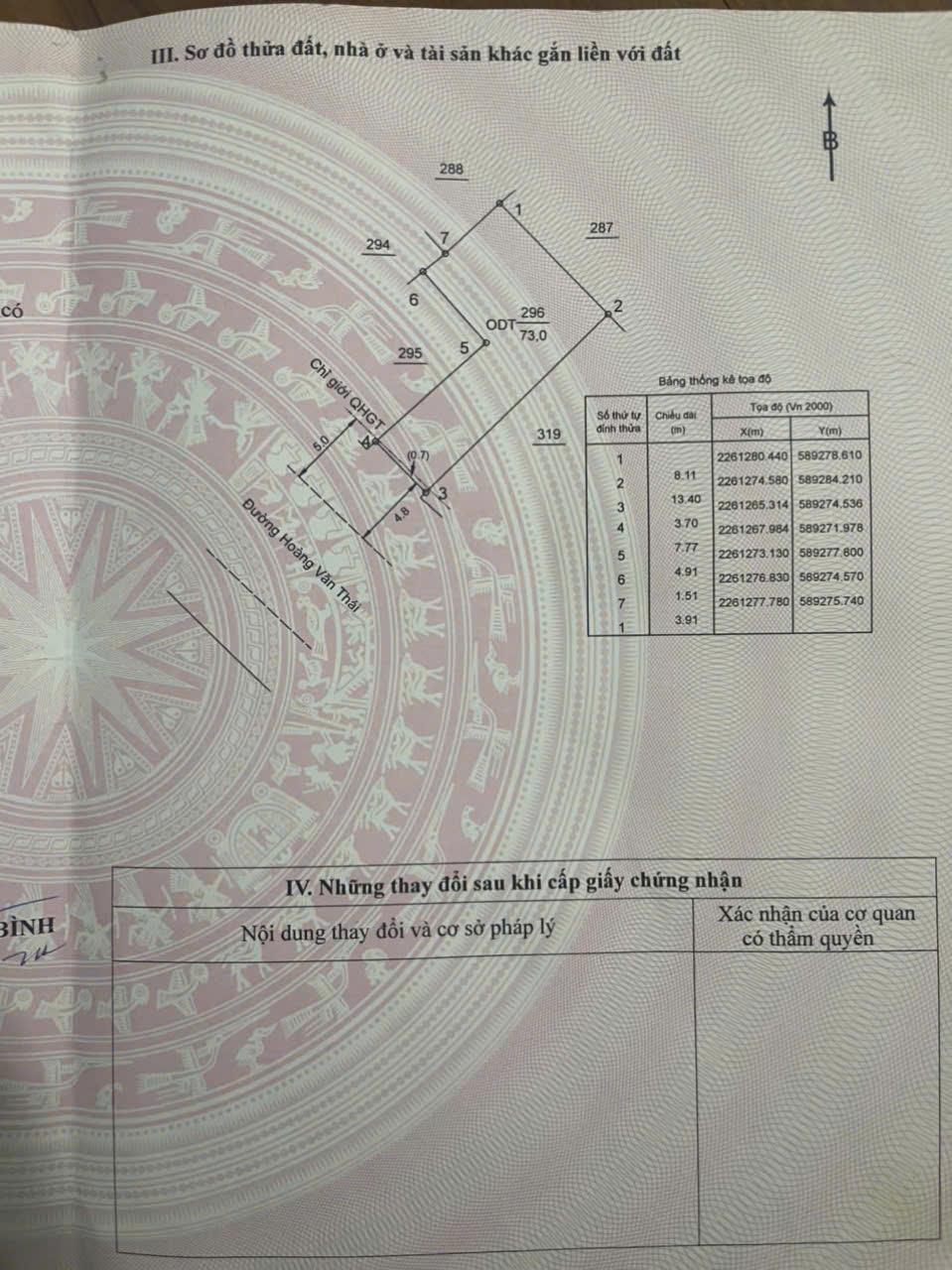 CHÍNH CHỦ Cần Bán Đất Tặng Nhà Mái Tôn  Mặt Đường SN55B Hoàng Văn Thái, P.Trần Lãm ,TP. Thái Bình - Ảnh chính