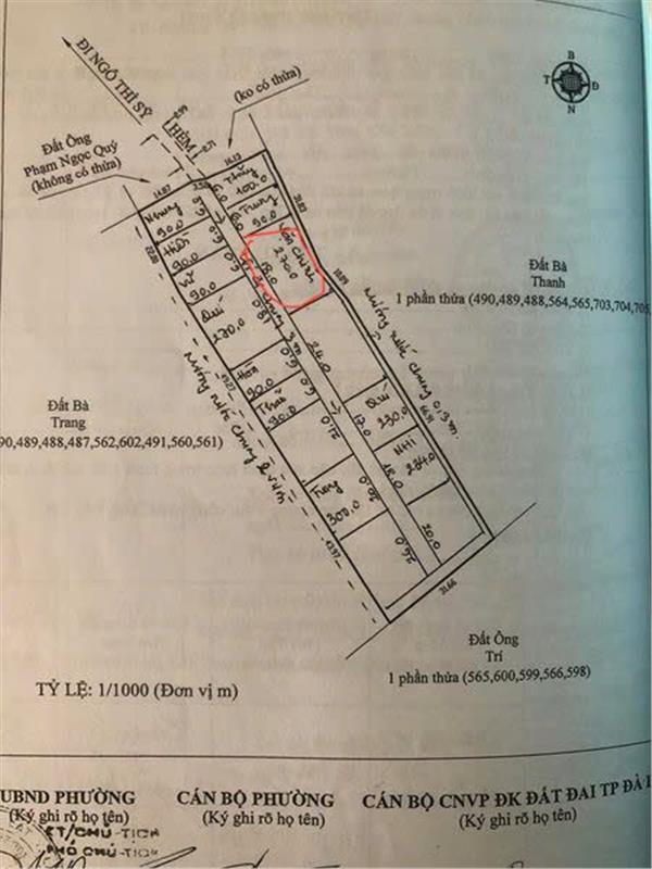 HOT HOT - CẦN BÁN  3 LÔ ĐẤT ĐẸP tại Ngô Thì Sỹ , Phường 4, Thành phố Đà Lạt, Lâm Đồng - Ảnh 1