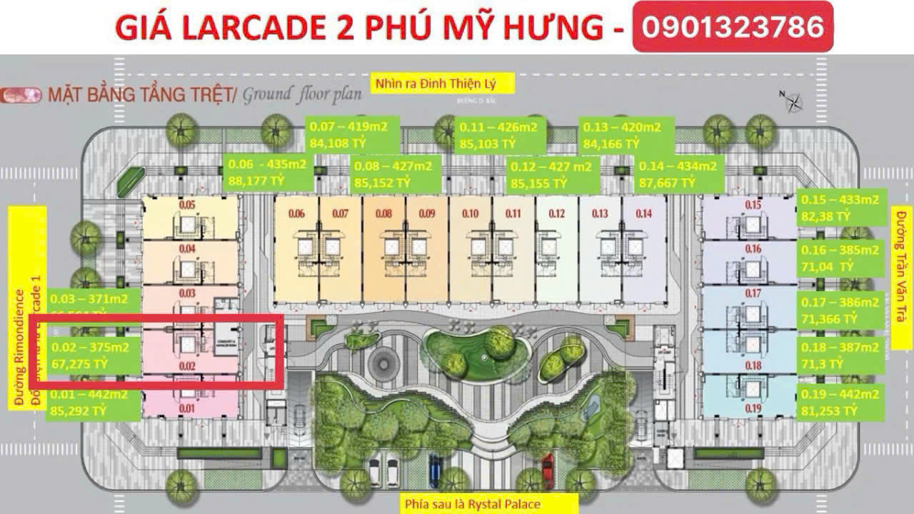 Sở hữu ngay căn L’Arcade 0.02 – Vị trí vàng trung tâm Phú Mỹ Hưng, giá chỉ 67 tỷ! - Ảnh chính