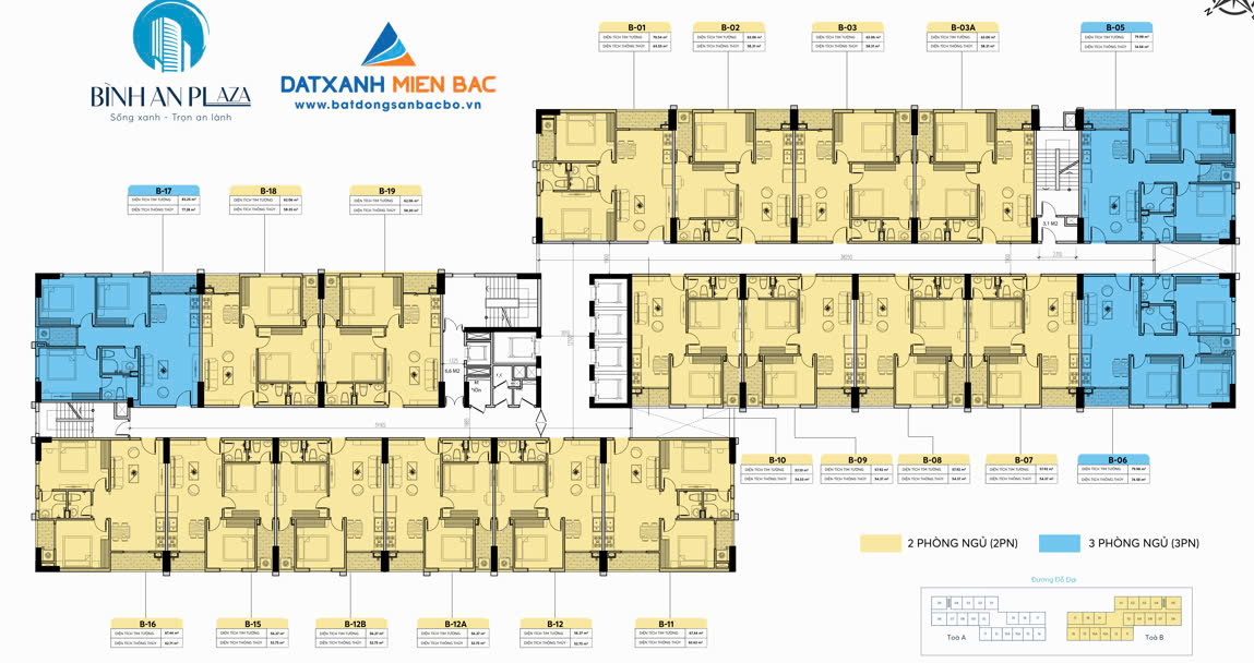 Quỹ căn tầng 11 hướng Đông Nam chung cư Bình An Plaza Thanh Hoá - Ảnh 4