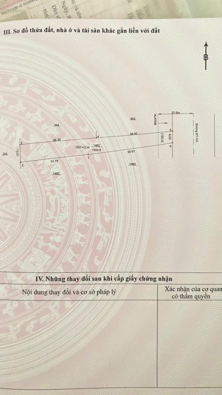 ĐẤT ĐẸP – GIÁ TỐT – CHÍNH CHỦ CẦN BÁN Lô Đất MẶT TIỀN DT741 Mỹ Phước, Bến Cát, Bình Dương - Ảnh 1