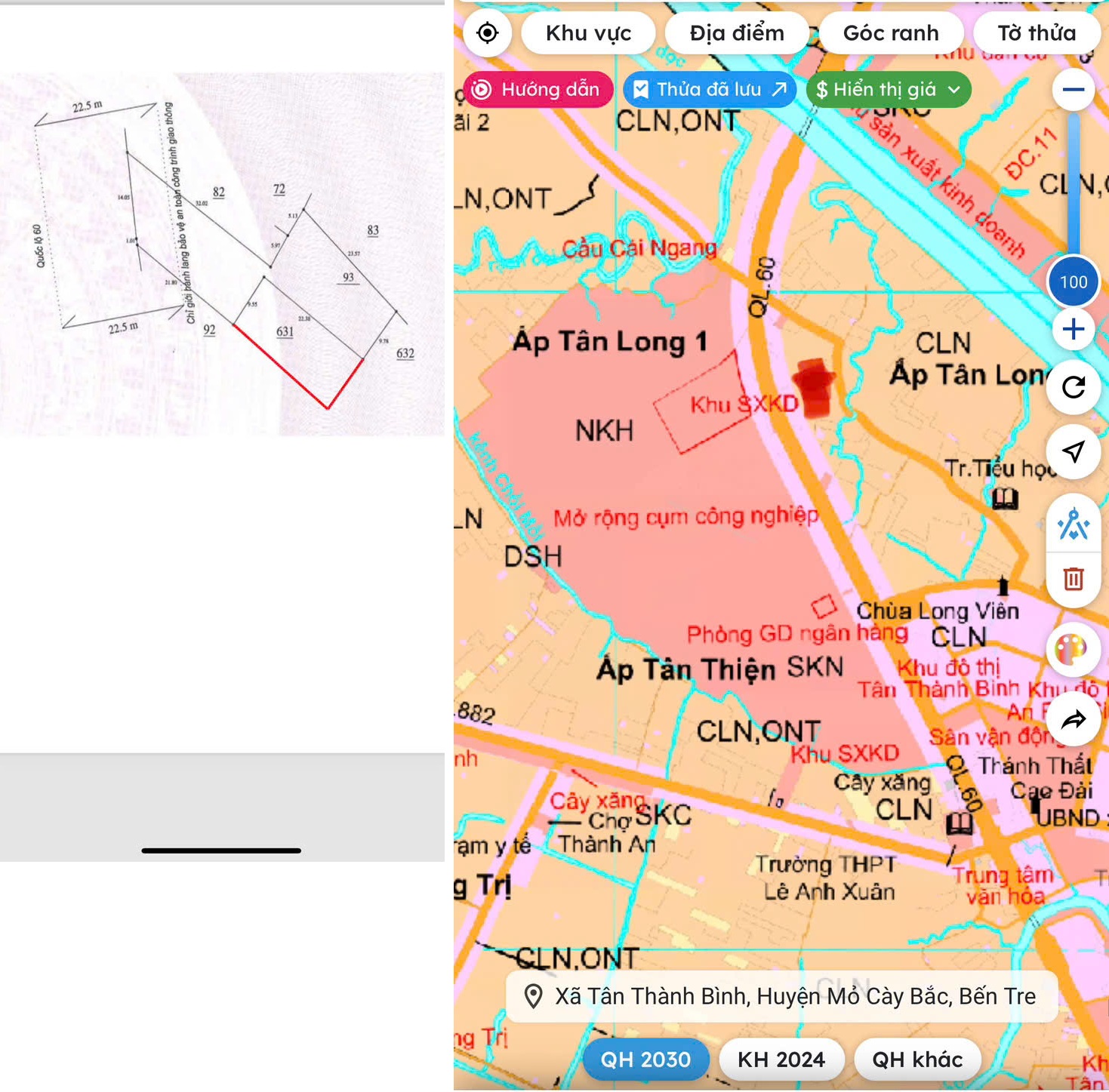 CHÍNH CHỦ Cần Bán Nhà Và Đất Mặt Tiền QL 60 Tại Xã Tân Thành Bình, Mỏ Cày Bắc, Bến Tre - Ảnh 2