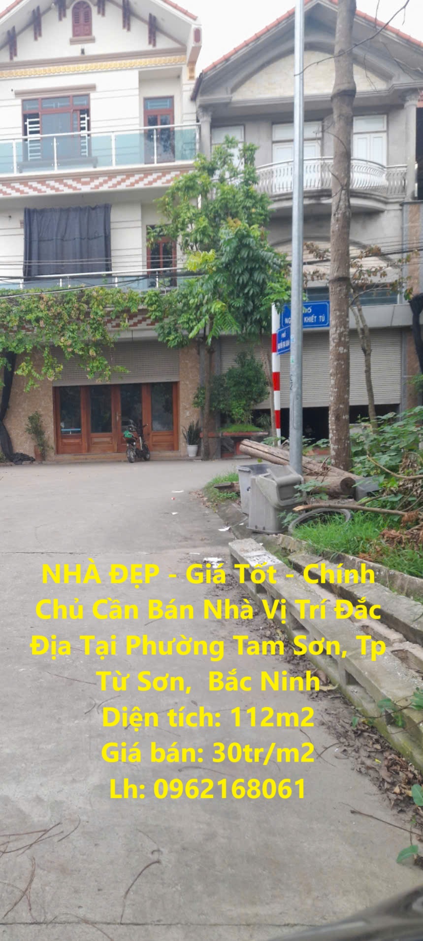 NHÀ ĐẸP - Giá Tốt - Chính Chủ Cần Bán Nhà Vị Trí Đắc Địa Tại Phường Tam Sơn, Tp  Từ Sơn,  Bắc Ninh - Ảnh chính