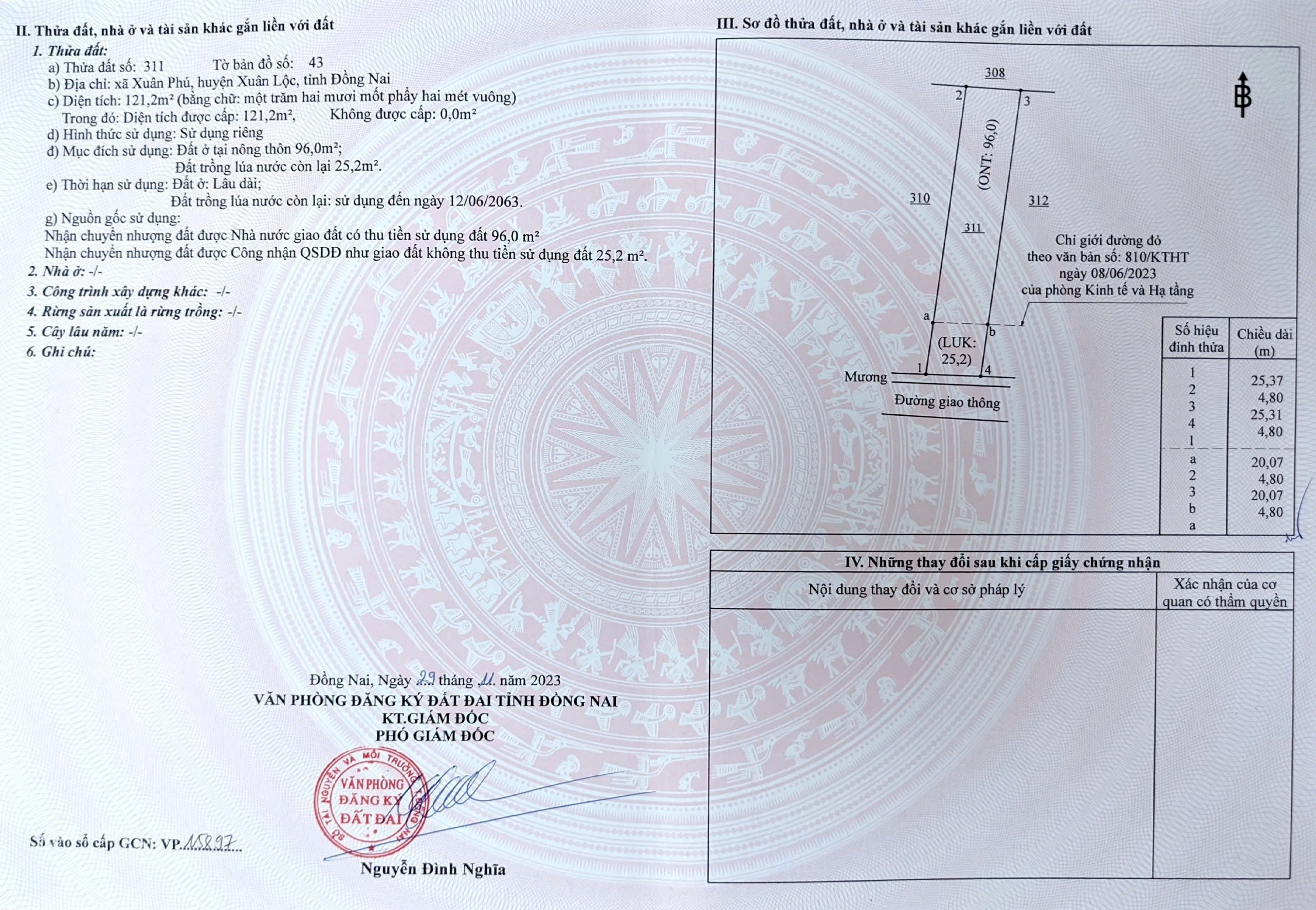 SỞ HỮU LÔ ĐẤT ĐẸP CÓ 1 KHÔNG 2 - GIÁ SIÊU ĐẦU TƯ Tại Xã Xuân Phú Huyện Xuân Lộc Tỉnh Đồng Nai - Ảnh 2