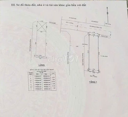 Bán Nhà Hẻm 184 / Lê Đình Cẩn, 4x17 , Gía 4.25 Tỷ , Hẻm Xe tải - Ảnh 1