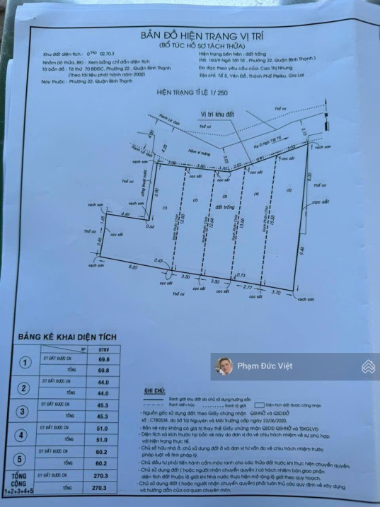 Vị trí đẹp cần bán gấp lô đất (6x18) 80m2 công nhận hẻm 8m Hoàng Hoa Thám P6 Quận Bình Thạnh - Ảnh 4