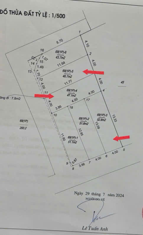 MỞ BÁN ĐẤT PHÂN LÔ HỒNG VÂN , THƯỜNG TÍN - ĐỐI DIỆN UỶ BAN XÃ HỒNG VÂN - Ảnh 1