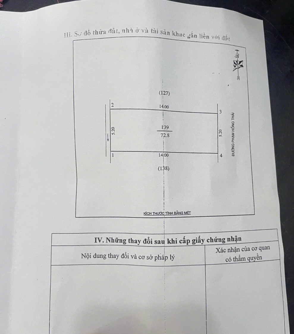 Nhà 3 tầng mặt đường kinh doanh Phạm Hồng Thái, TP Vinh - Ảnh chính