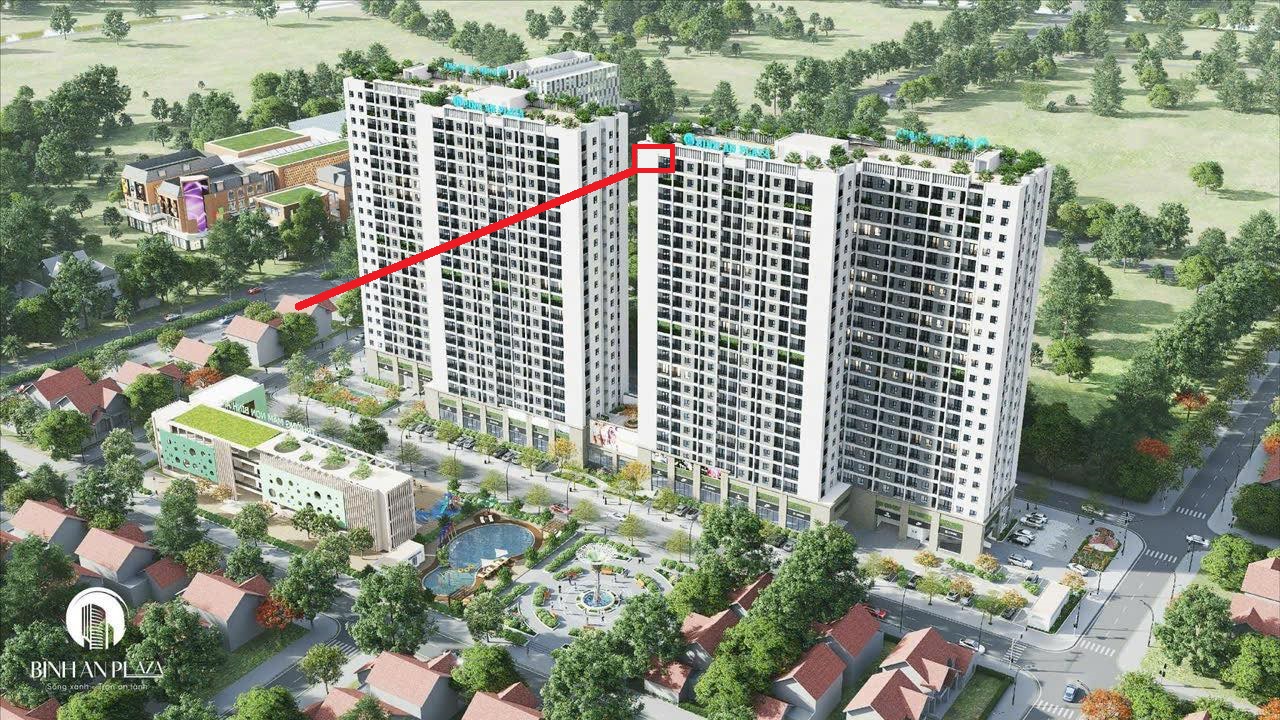 Bán căn góc 2 ngủ rẻ hơn 130 triệu so giá thị trường tai chung cư Bình An plaza - Ảnh 4