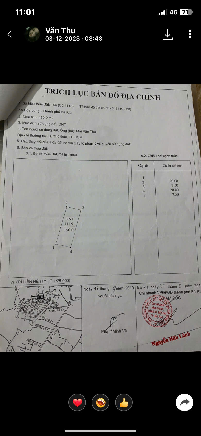 Chính chủ cần bán đất nền dự án Lan Anh 2, Thành phồ Bà Rịa - Ảnh 3