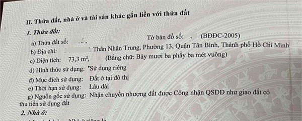 Cần bán nhà Đường Thân Nhân Trung, Phường 13, Tân Bình - Ảnh 2