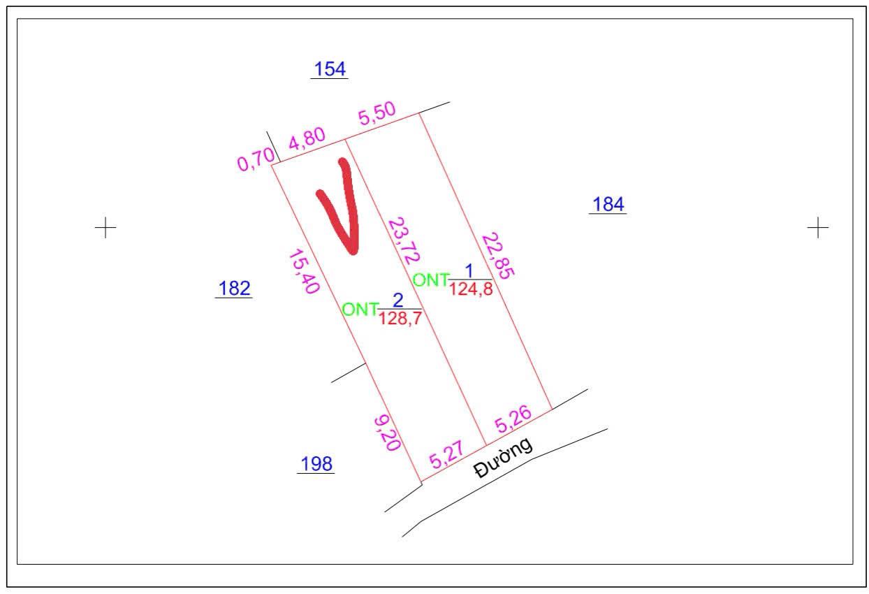 128.7m full thổ, Tân Tiến, Văn Giang, mt 5.2m, hậu 5.5m, ô tô vào, gần Vin, 1x tr/m - Ảnh 3