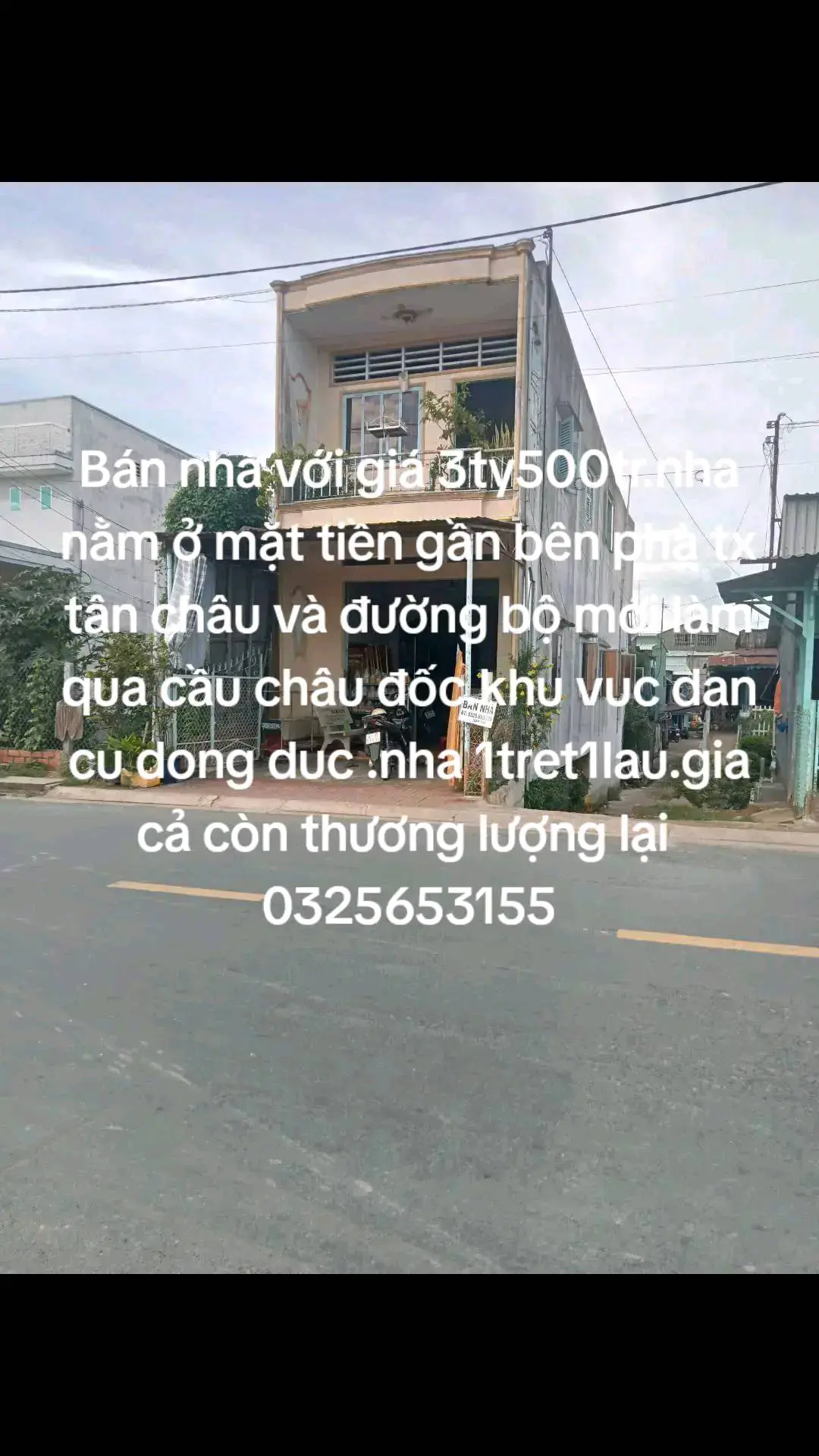 Bán nhà ở phường Long thạnh txtanchau tỉnh An Giang.dt78m - Ảnh chính