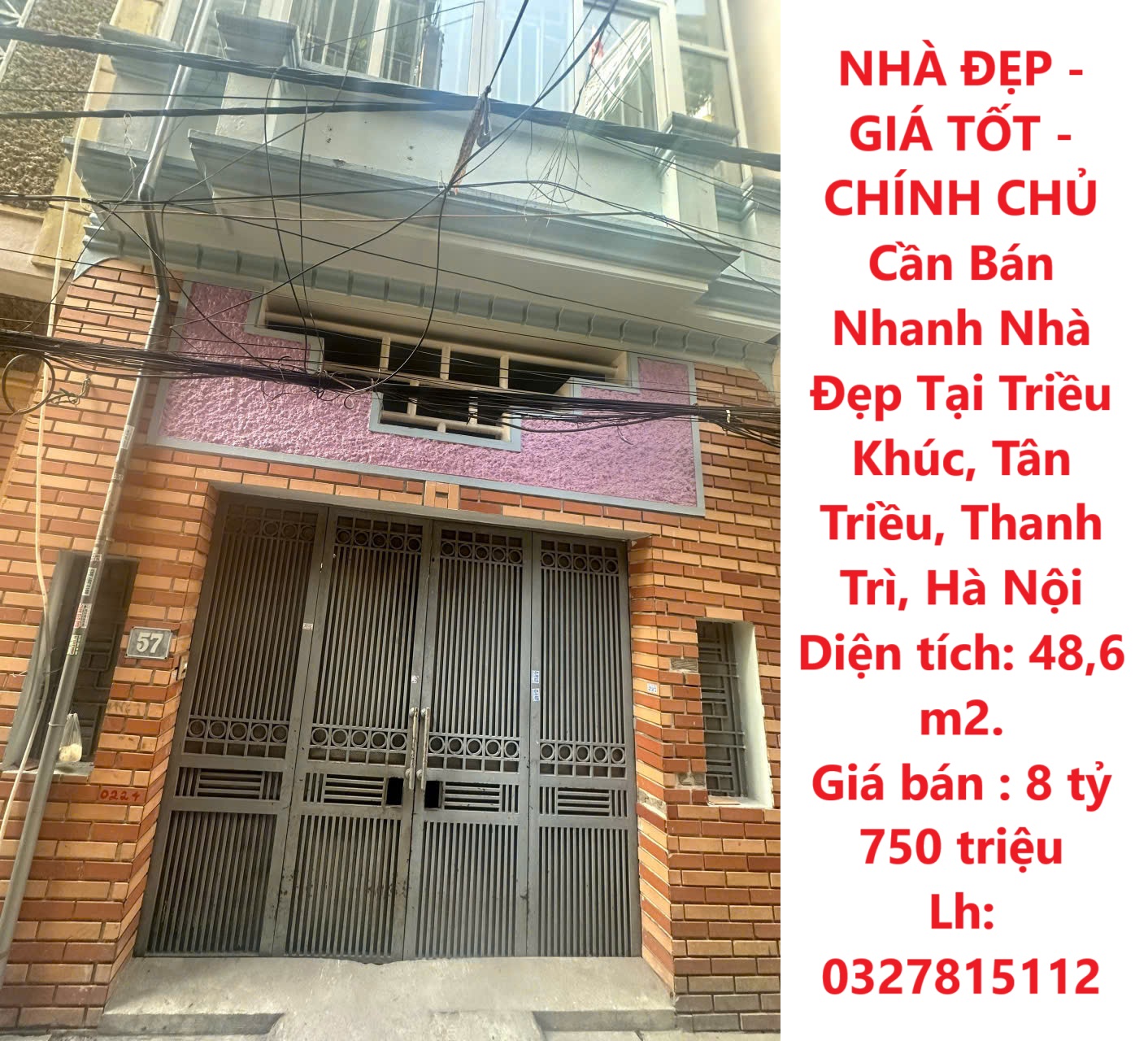 NHÀ ĐẸP - GIÁ TỐT - CHÍNH CHỦ Cần Bán Nhanh Nhà Đẹp Tại Triều Khúc, Tân Triều, Thanh Trì, Hà Nội - Ảnh chính