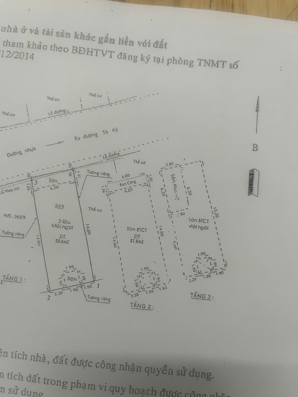 Căn duy nhất 1/ Cách MT Tô Ký 50M, nhà 3 tầng, Trung Mỹ Tây, giá rẻ nhĩnh 7T - Ảnh 1