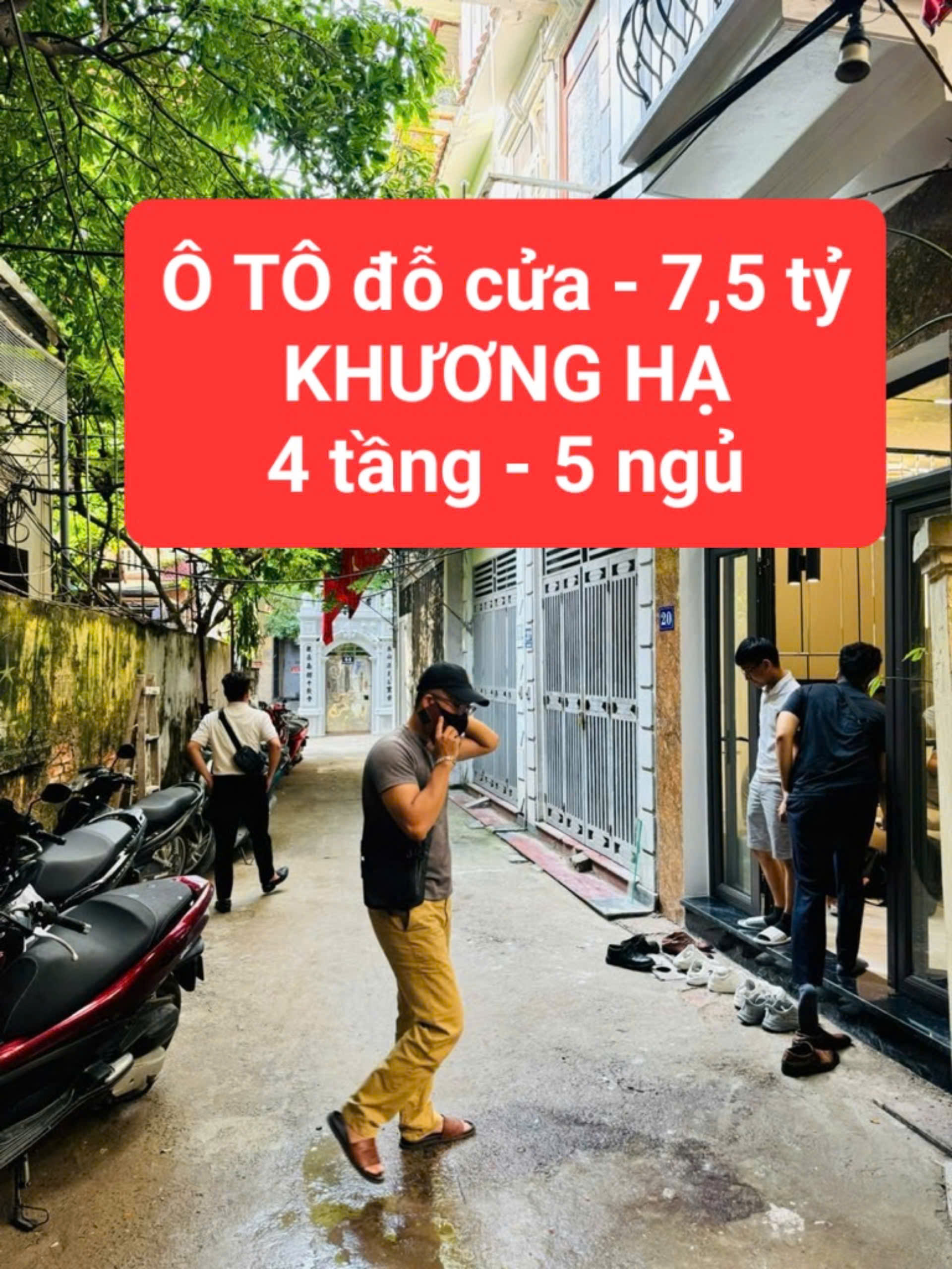 xót 1 căn Ô TÔ đỗ cửa - KHƯƠNG HẠ (Ngã Tư Sở) - 5 ngủ ‼️ 0364641141 - Ảnh chính