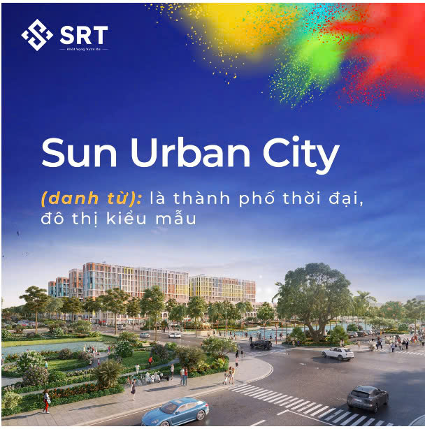 SUN URBAN CITY HÀ NAM,SỐNG CUỘC ĐỜI RỰC RỠ TẠI THÀNH PHỐ THỜI ĐẠI - Ảnh chính