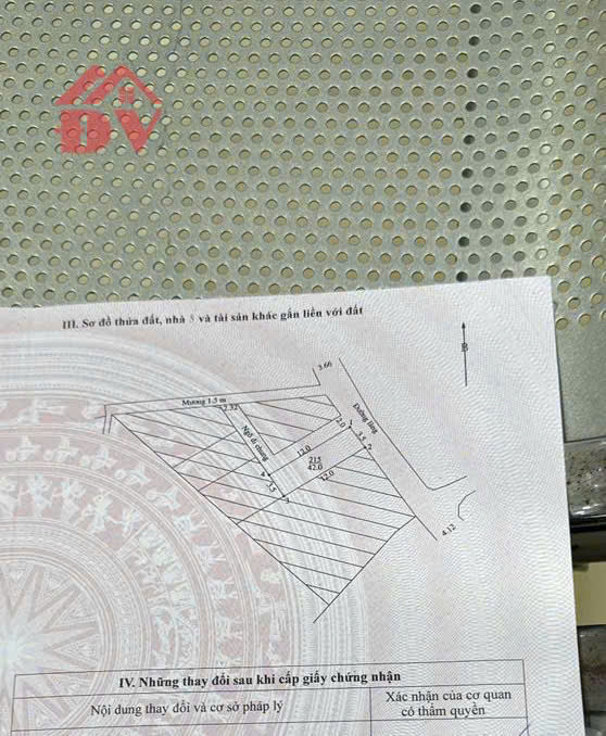 SIÊU PHẨM ĐẦU TƯ GIÁ RẺ TẠI ĐÔNG SƠN-CHƯƠNG MỸ D/T:42M - Ảnh 1