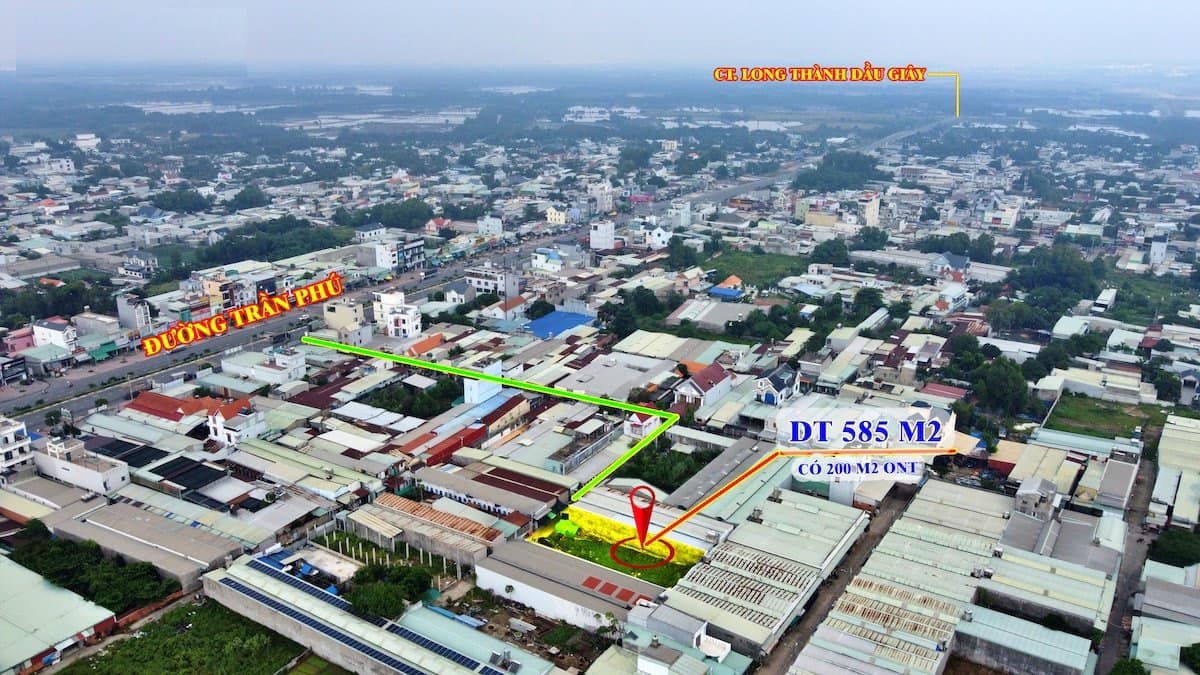 Cần bán gấp lô đất đẹp 585m2  tại Bến Cam, xã Phước Thiền, Nhơn Trạch. - Ảnh 4