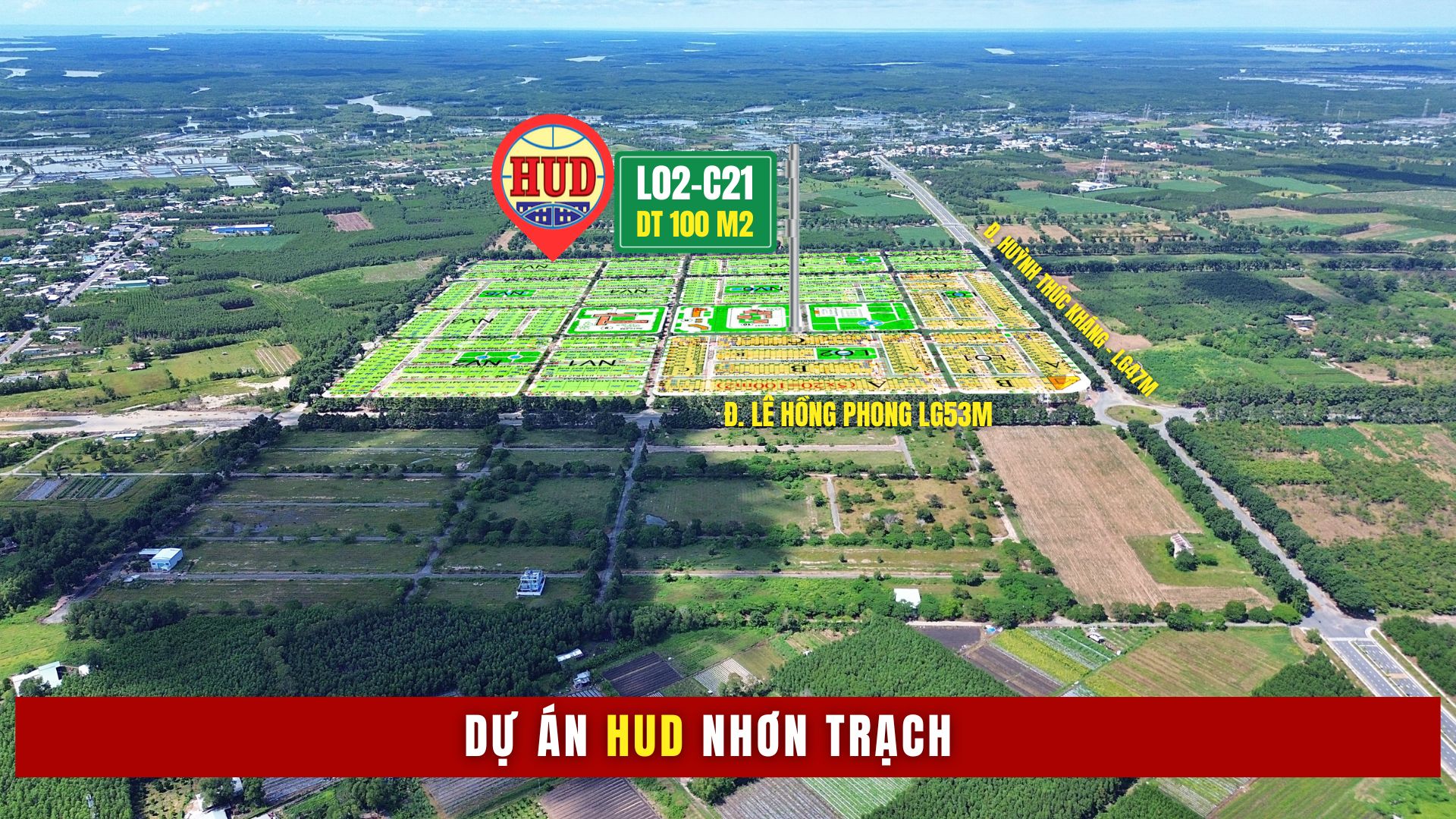 Cần bán nền Hud Nhơn Trạch DT100m2 Mặt tiền đường 20m Giá Tốt - Ảnh 4