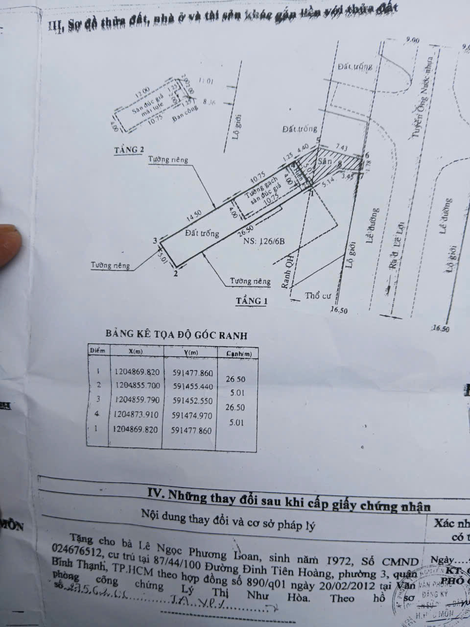 NHÀ 2 TẦNG (5x38.5) MẶT TIỀN ĐƯỜNG SONG HÀNH, HÓC MÔN (GIAO VỚI LÊ LỢI) - Ảnh 3