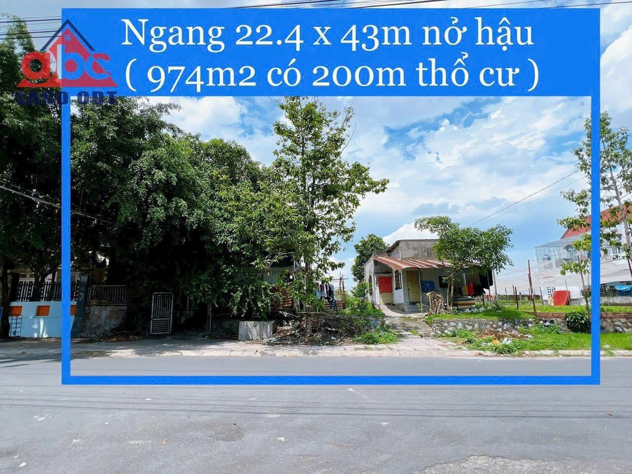 Bán lô đất gần 1000m2, có 200m2 thổ cư, KDC Tân Biên, Biên Hoà, gần công viên 30/4, chỉ 10,5 tỷ - Ảnh chính