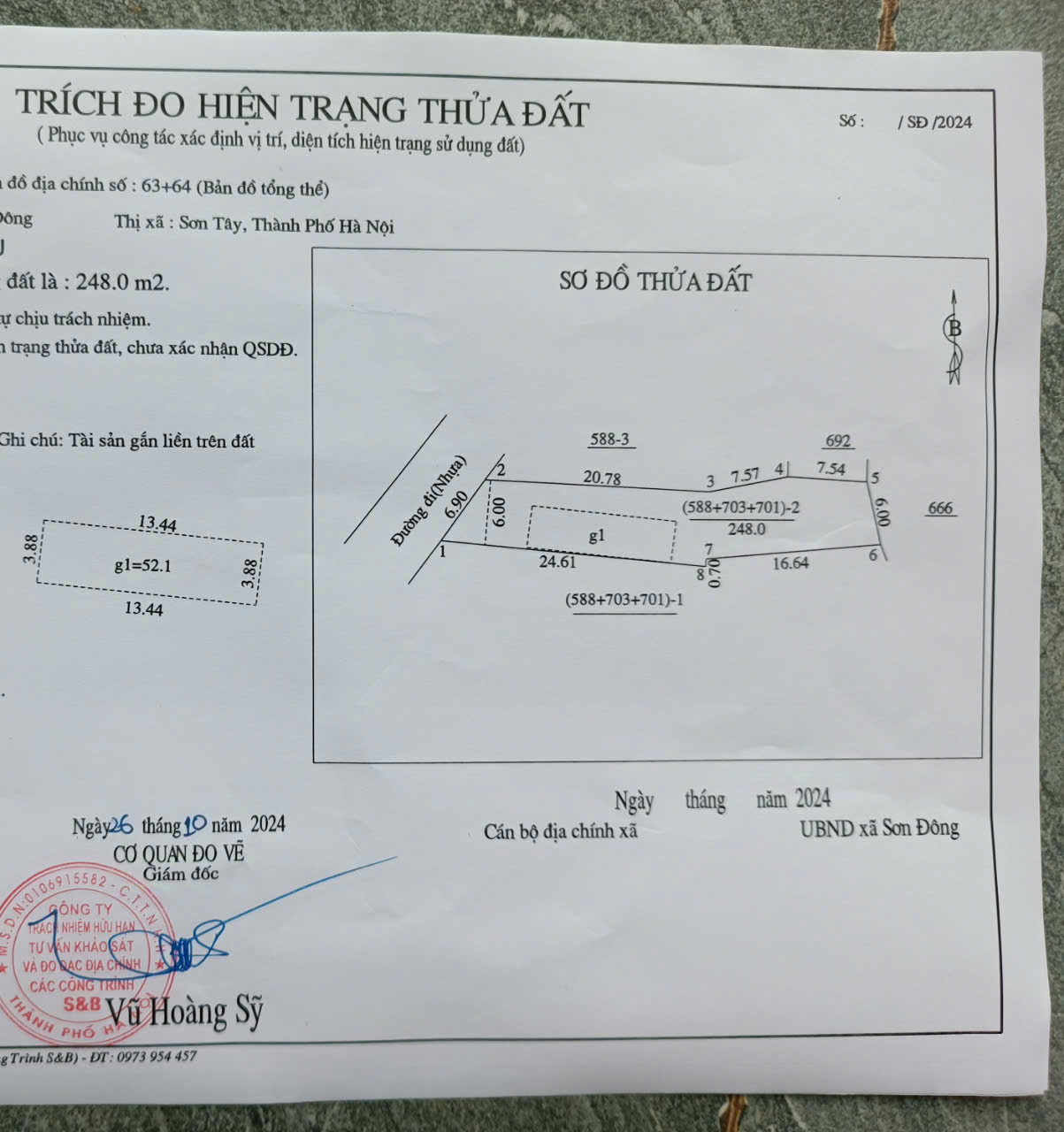 ĐẤT ĐẸP - GIÁ TỐT - Vị Trí Đắc Địa Tại Đường Cao Sơn, Xã Sơn Đông, TX Sơn Tây, TP HN - Ảnh 2