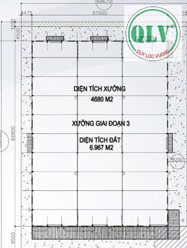 Cho thuê nhà xưởng 4.680m2 mới xây dựng  tại KCN Hòa Bình, Long An - Ảnh chính