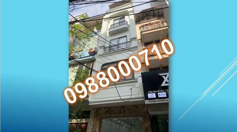 ☀️Chính chủ Cho thuê MBKD số nhà 14 ngõ 14 Pháo Đài Láng, Láng Thượng, Đống Đa, Hà Nội. 0988000710 - Ảnh chính