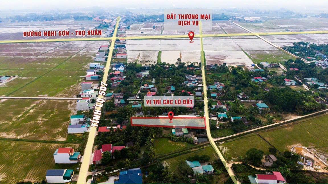 ĐẤT ĐẸP – GIÁ TỐT - CẦN BÁN NHIỀU LÔ ĐẤT MẶT TIỀN TẠI  xã Tế Nông, huyện Nông Cống, Thanh Hóa - Ảnh 3