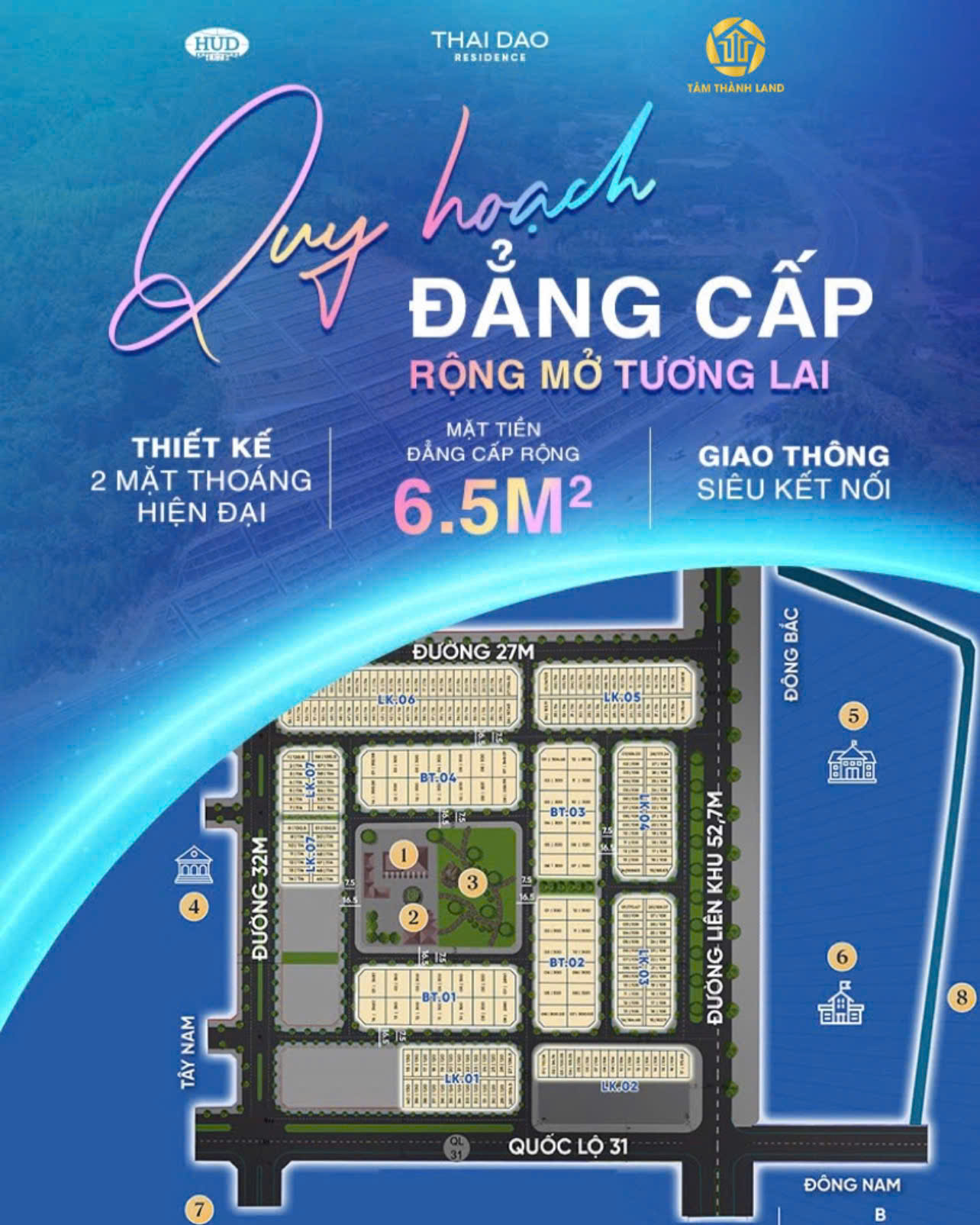 dự án Thái Đào Residence, cần bán giá rẻ, đất thành phố bắc giang - Ảnh chính