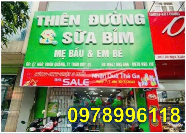 ☀️Sang nhượng lại cửa hàng sữa bỉm Mẹ và bé tại Ngô Xuân Quảng, ngã tư Trâu Quỳ, Gia Lâm, HN - Ảnh chính