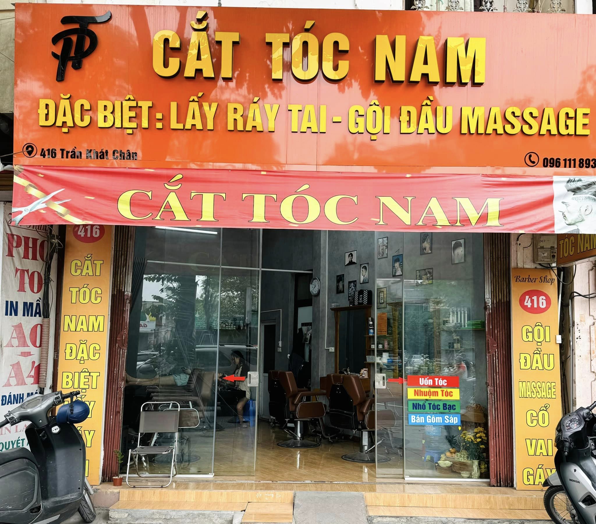 Sang nhượng quán tóc nam tại 416 Trần Khát Trân, Hai Bà Trưng - Ảnh chính