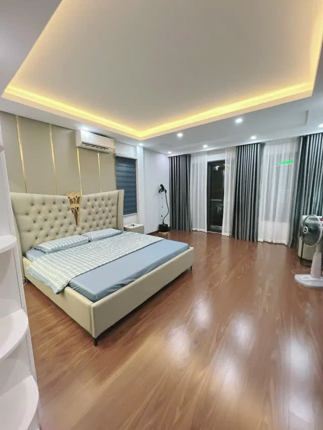 NHÀ ĐẸP Ở LUÔN, Ô TÔ NGỦ TRONG NHÀ, 50M2,7 TẦNG, MẶT TIỀN 4M, 14.5 TỶ.NGỌC LÂM- LONG BIÊN. - Ảnh 4