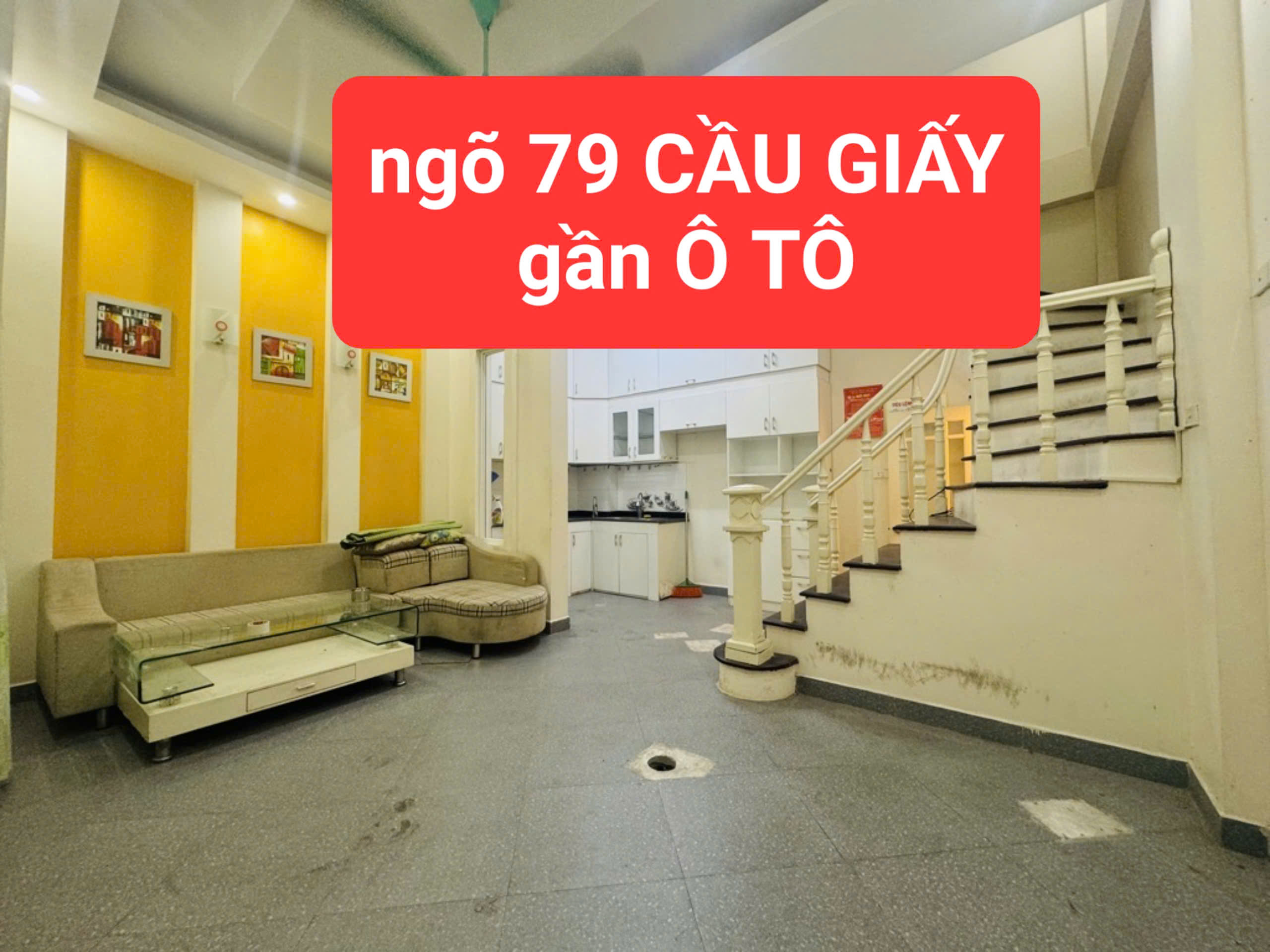 ngõ 79 CẦU GIẤY - 5 tầng, 3 phòng - gần Ô TÔ - 0859990768 - Ảnh chính