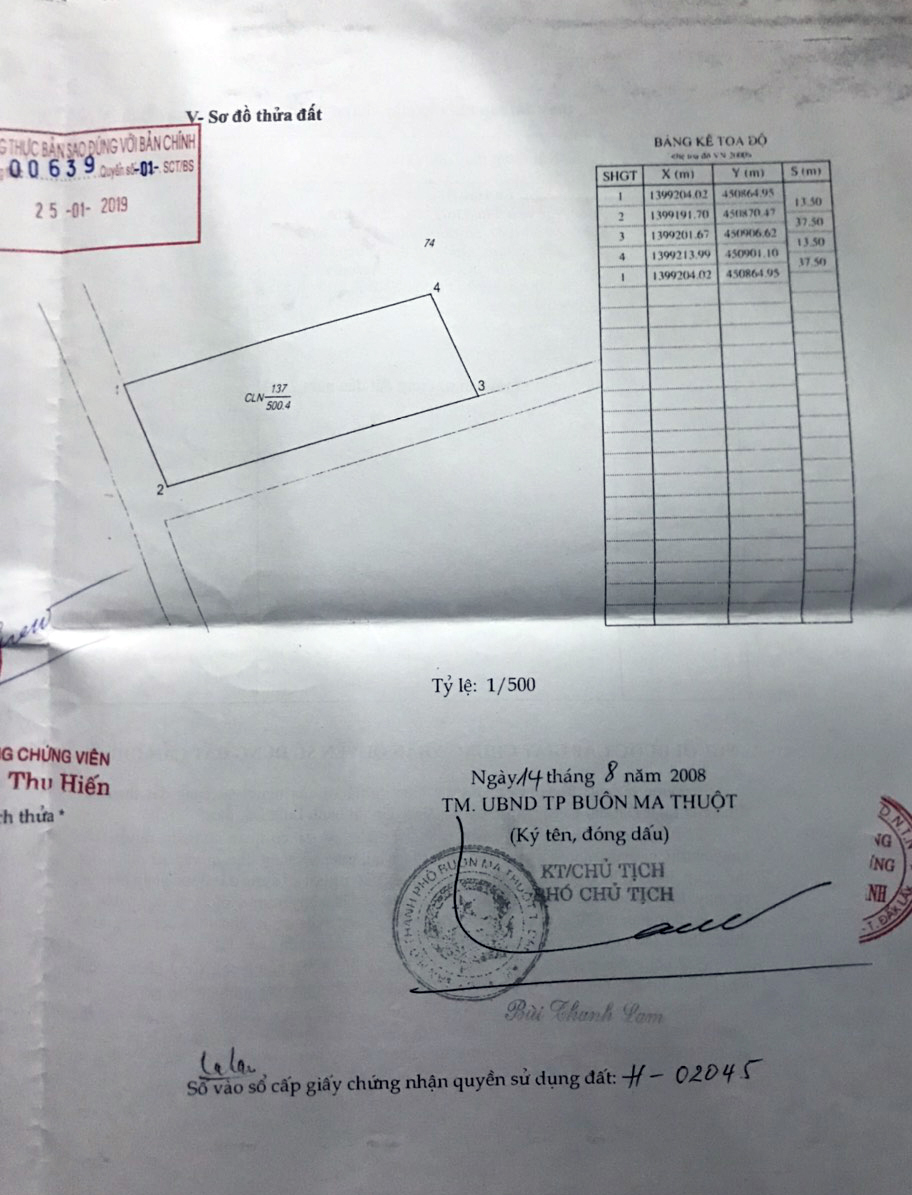 Bán Đất 2 mặt tiền hẻm Mai Thị Lựu - Tp BMT. Dt 5x21m. Giá chỉ 440 triệu - Ảnh 4