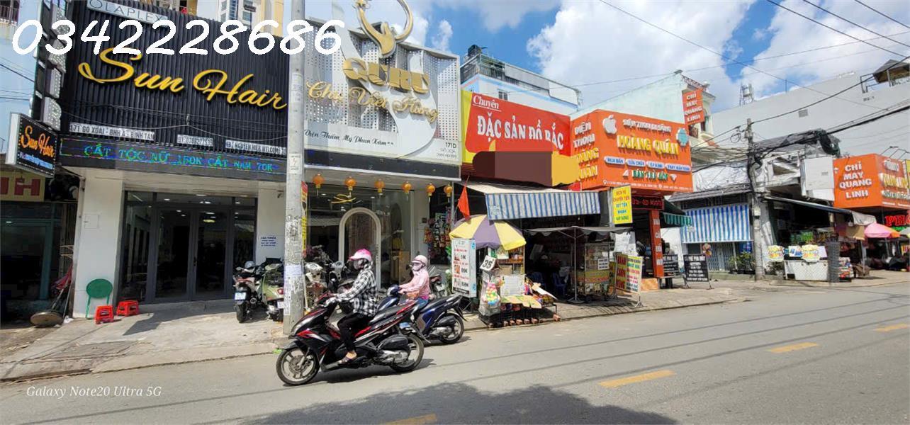 Bán nhà trước mặt đường gò xoài, mua sắm sầm uất đến 11 đêm,4 tầng lầ, nở hậu L - Ảnh 1