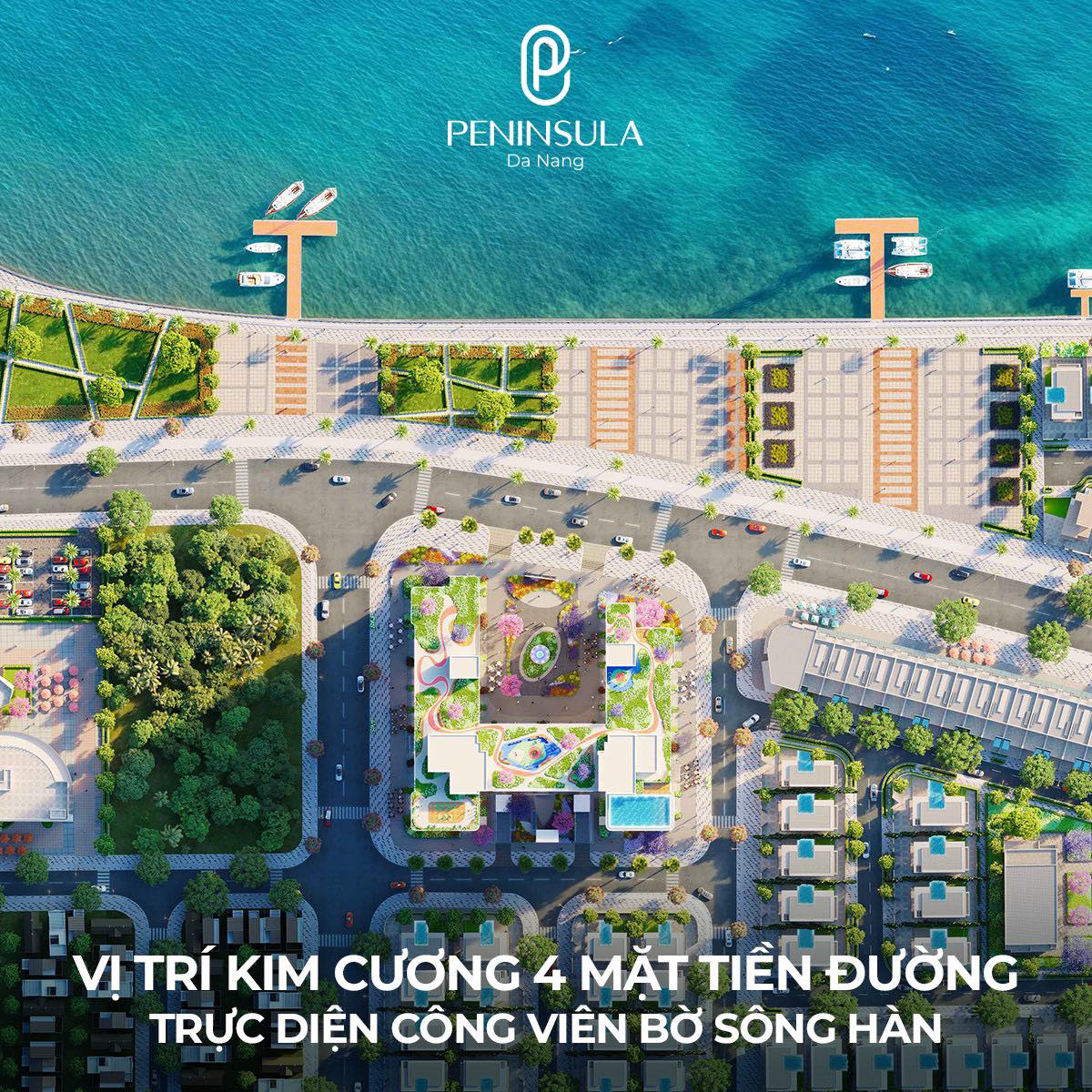 Peninsula Đà Nẵng: Căn Hộ Pháp Lý Chuẩn, Giá Rẻ Nhất Thị Trường, Sở Hữu Mặt Tiền Sông Hàn - Ảnh 2