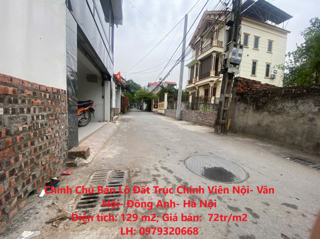 Chính Chủ Bán Lô Đất Trục Chính Viên Nội- Vân Nội- Đông Anh- Hà Nội - Ảnh chính