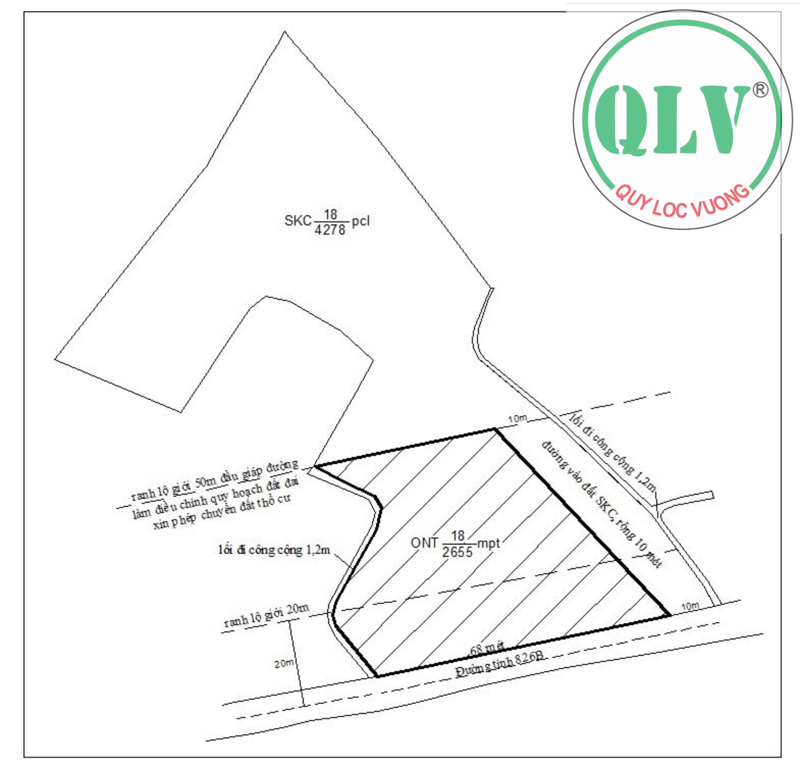 Bán đất 8.000m2 ở DT826B gần KCN Cầu Cảng Phước Đông, Long An - Ảnh chính