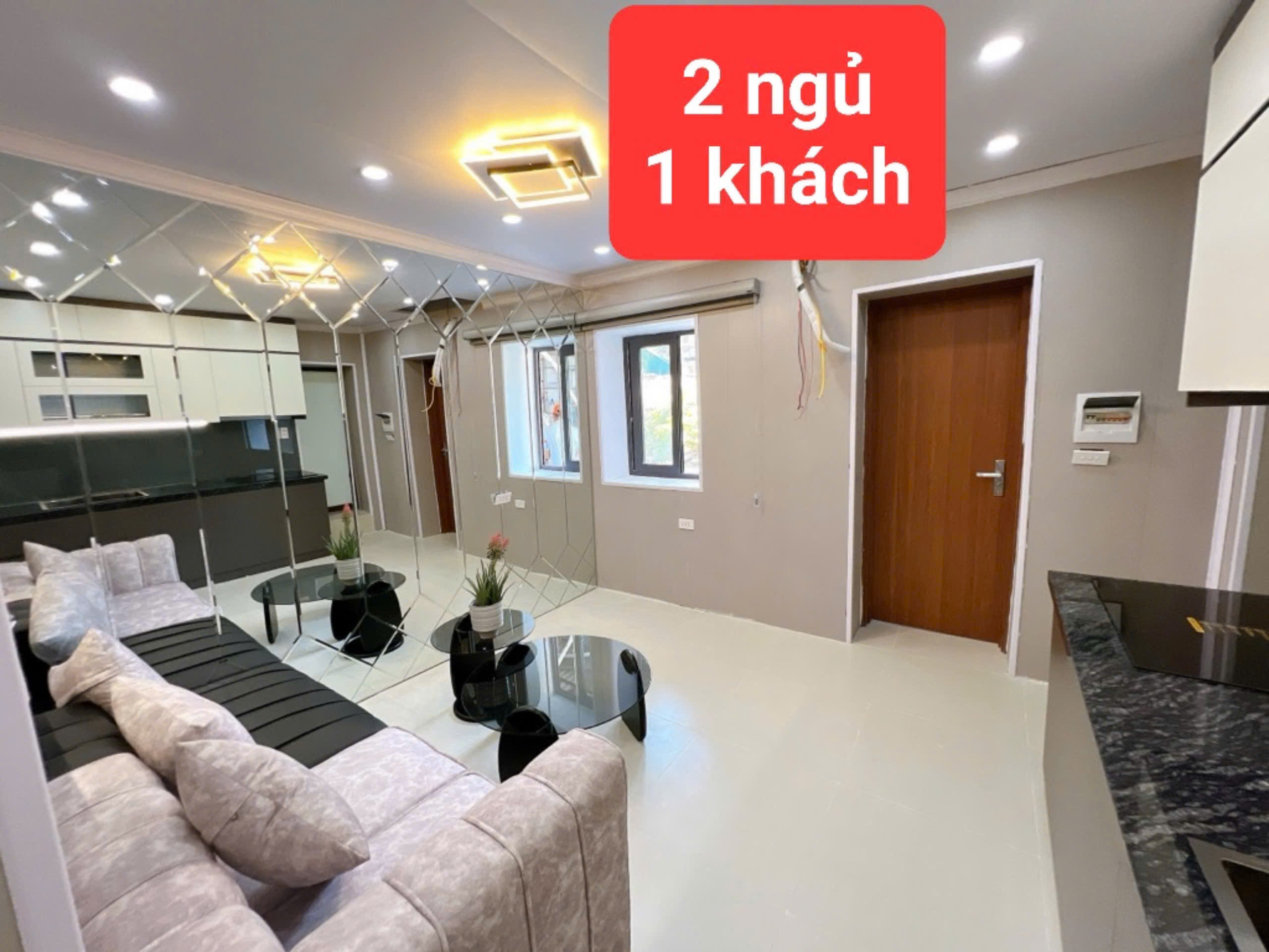 tập thể tầng 2 ngõ VĂN CHƯƠNG - 2 ngủ 1 khách - ban công - căn góc - 0859990768 - Ảnh chính