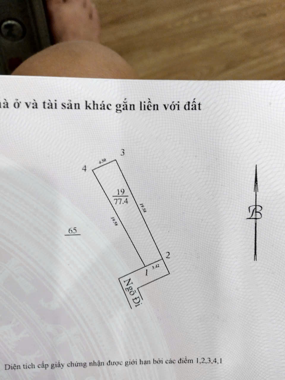 CHÍNH CHỦ CẦN BÁN ĐẤT 77M2 #Mặt đường Mỹ Đình cách 20m, ô tô đỗ cửa - Ảnh chính