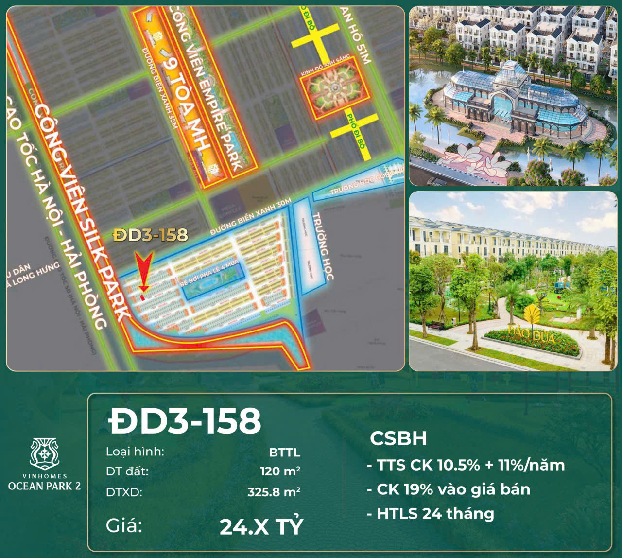 Căn "Biệt Thự Tứ Lập" DUY NHẤT còn lại trên thị trường Nhanh còn - Chậm mất - Ảnh chính