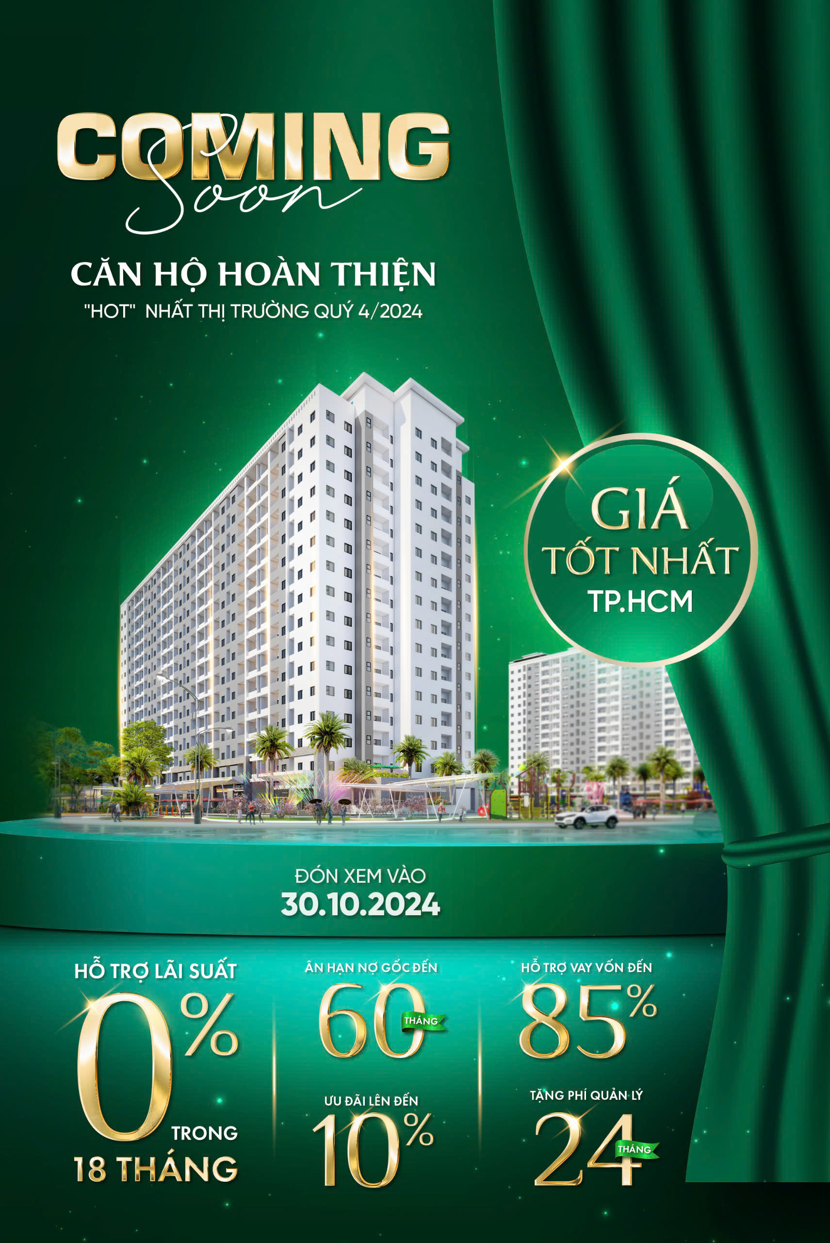 Bán căn hộ Conic Boulevard, Thanh toán chỉ 15% nhận nhà vào ở ngay. - Ảnh chính