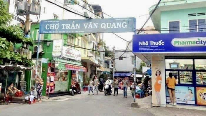 GẦN CHỢ NHÀ MỚI TRẦN VĂN QUANG - P10 - TÂN BÌNH - 5 TỶ - HẺM XE HƠI - 40M2  NGANG 4m , DÀI 10M - Ảnh 2