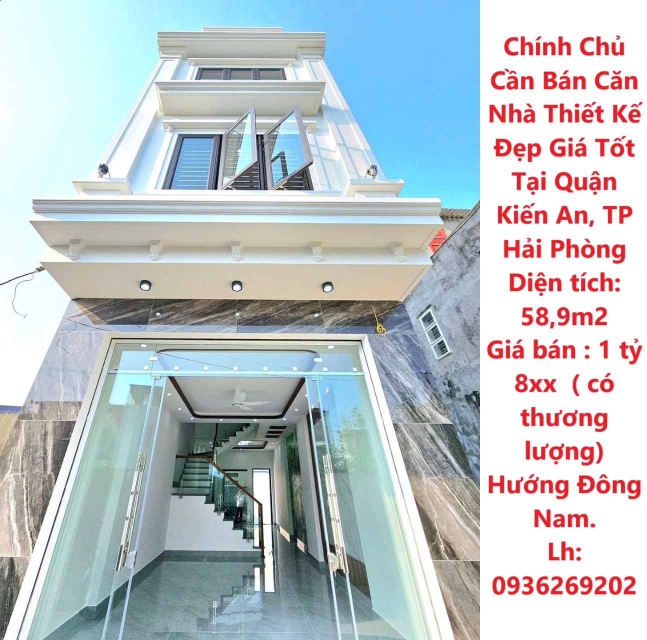 Chính Chủ Cần Bán Căn Nhà Thiết Kế Đẹp Giá Tốt Tại Quận Kiến An, TP Hải Phòng - Ảnh chính